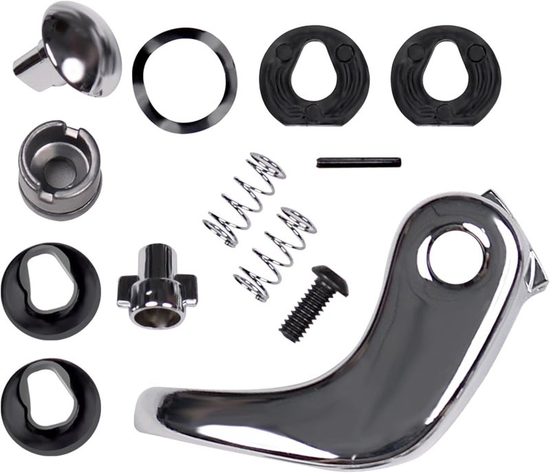 Ciuouient Locking Vent Window Handle Chrome kit Left Compatible with Chevy GMC Blazer Jimmy Suburban 1973-1994(for Blazer C10 C1500 C20 C2500 C30 C3500 Truck,Jimmy K10 K1500 K20 K2500 K30 Truck) - Image 1